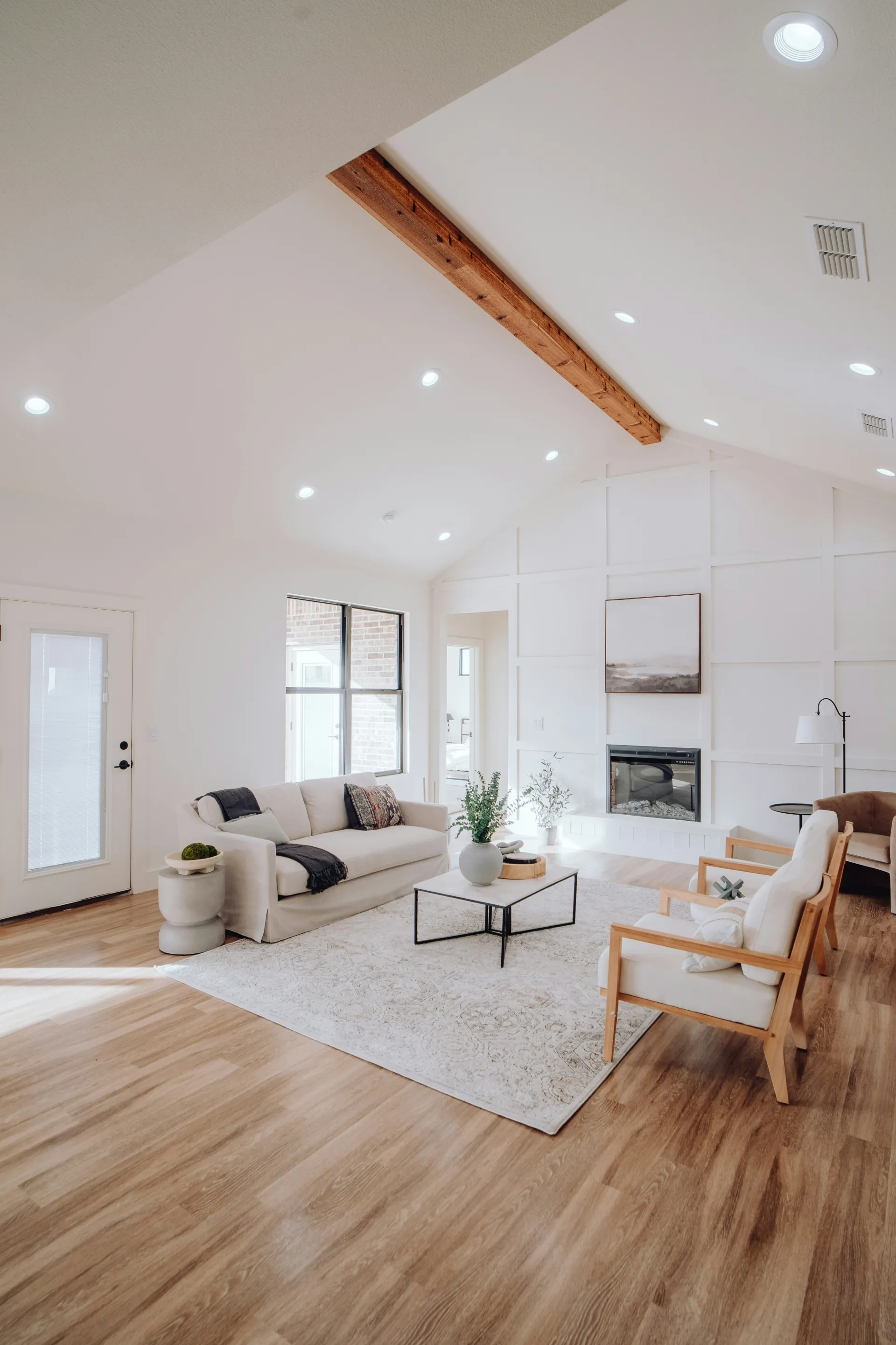 Elegant living room interior styled by SpaceRevive